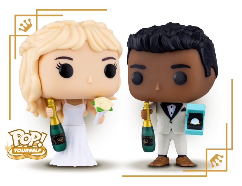 Funko POP! Yourself Weddings logo lock-up